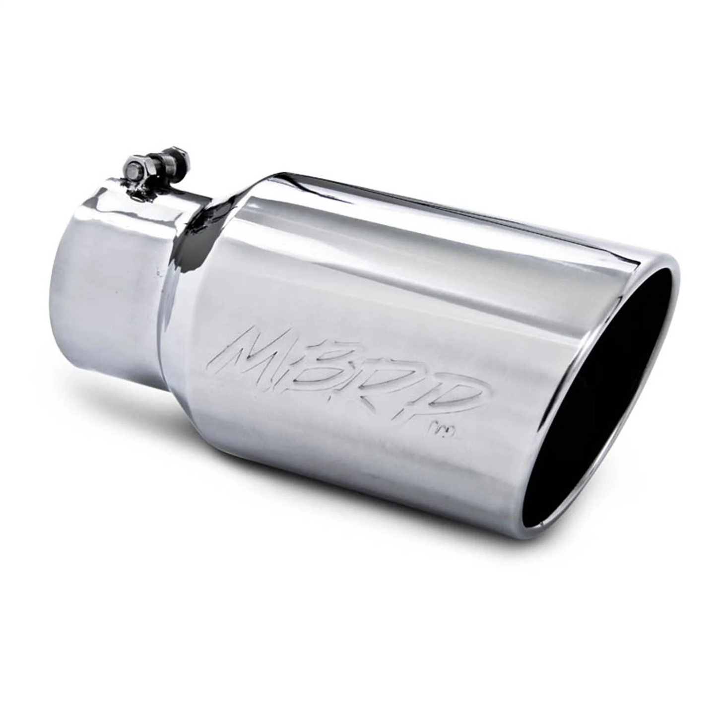 MBRP Tip - 6″ O.D. Angled Rolled End 4″ Inlet 12″ Length