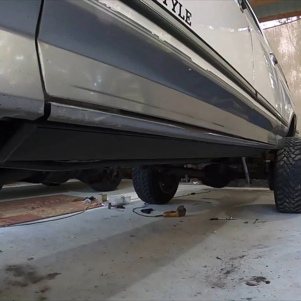 Overbudget OBS AMP Step Install Kit - 1986–1997 F-Series & Bronco
