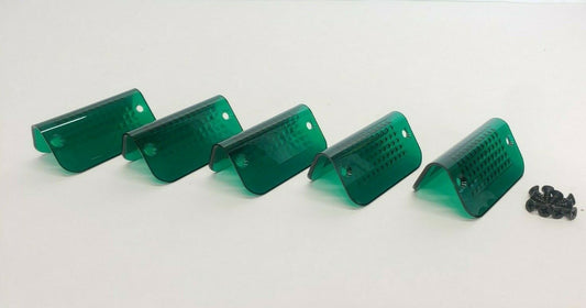 Complete Performance Lund Moon Sun Cab Visor Replacement Light Lenses - Green