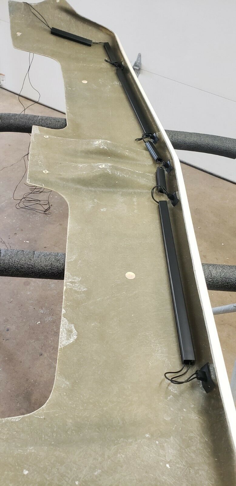 Lund Visor Wiring Channel Cover Set