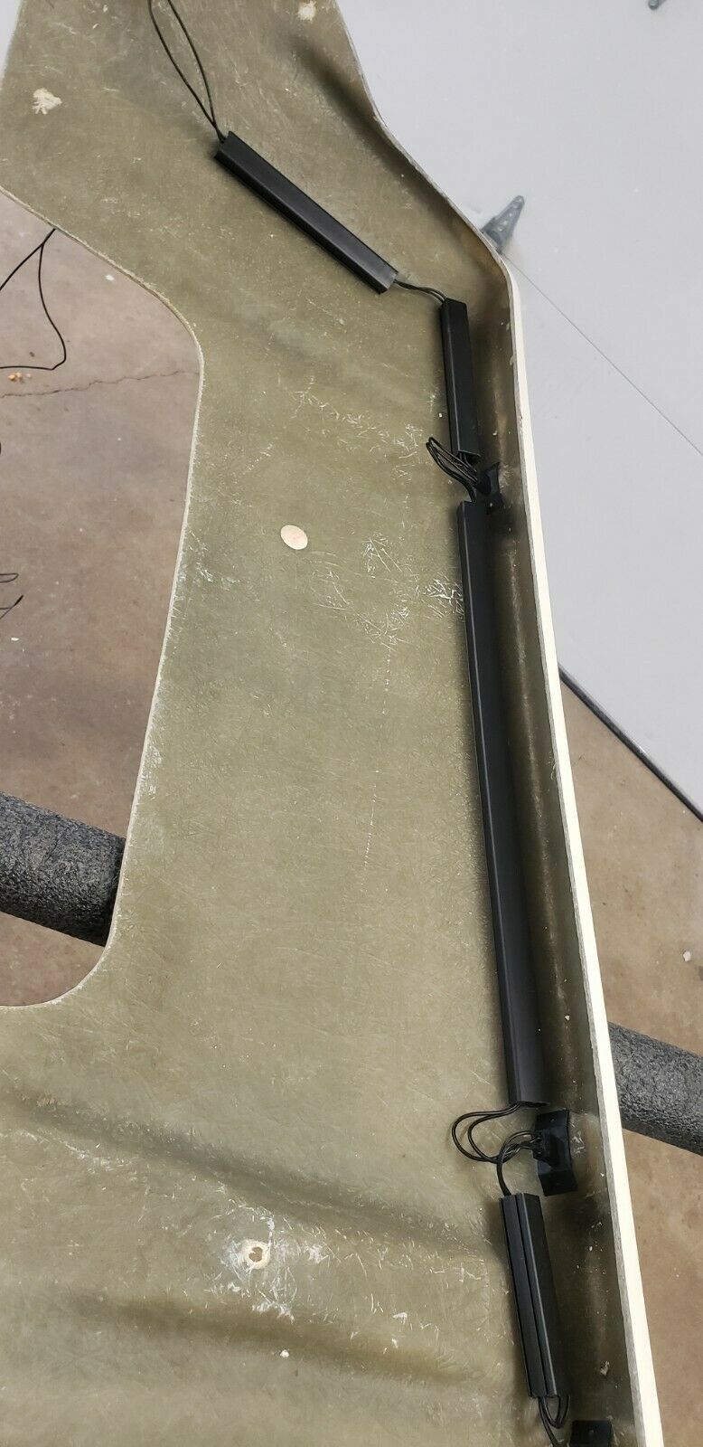 Lund Visor Wiring Channel Cover Set