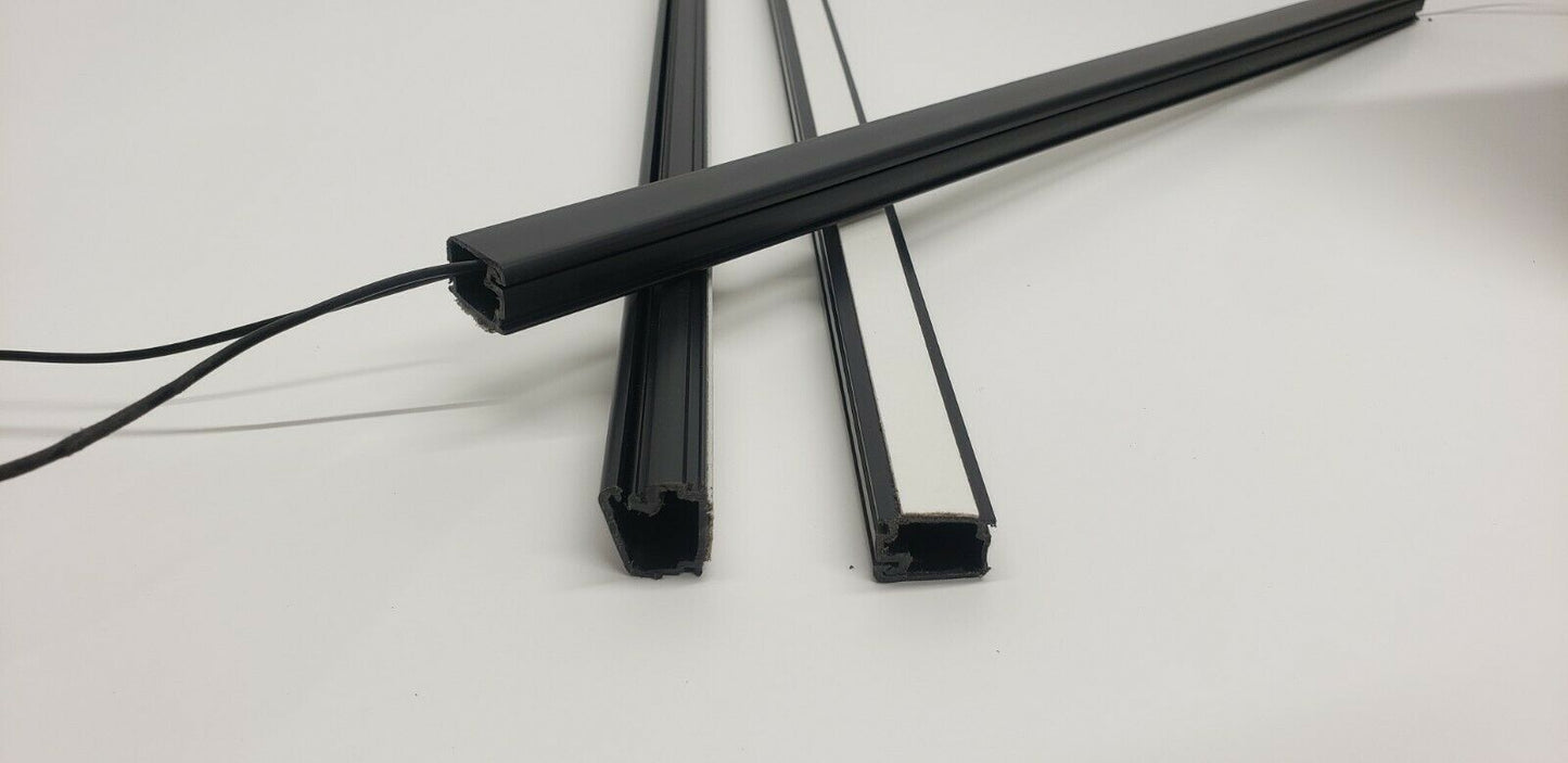 Lund Visor Wiring Channel Cover Set