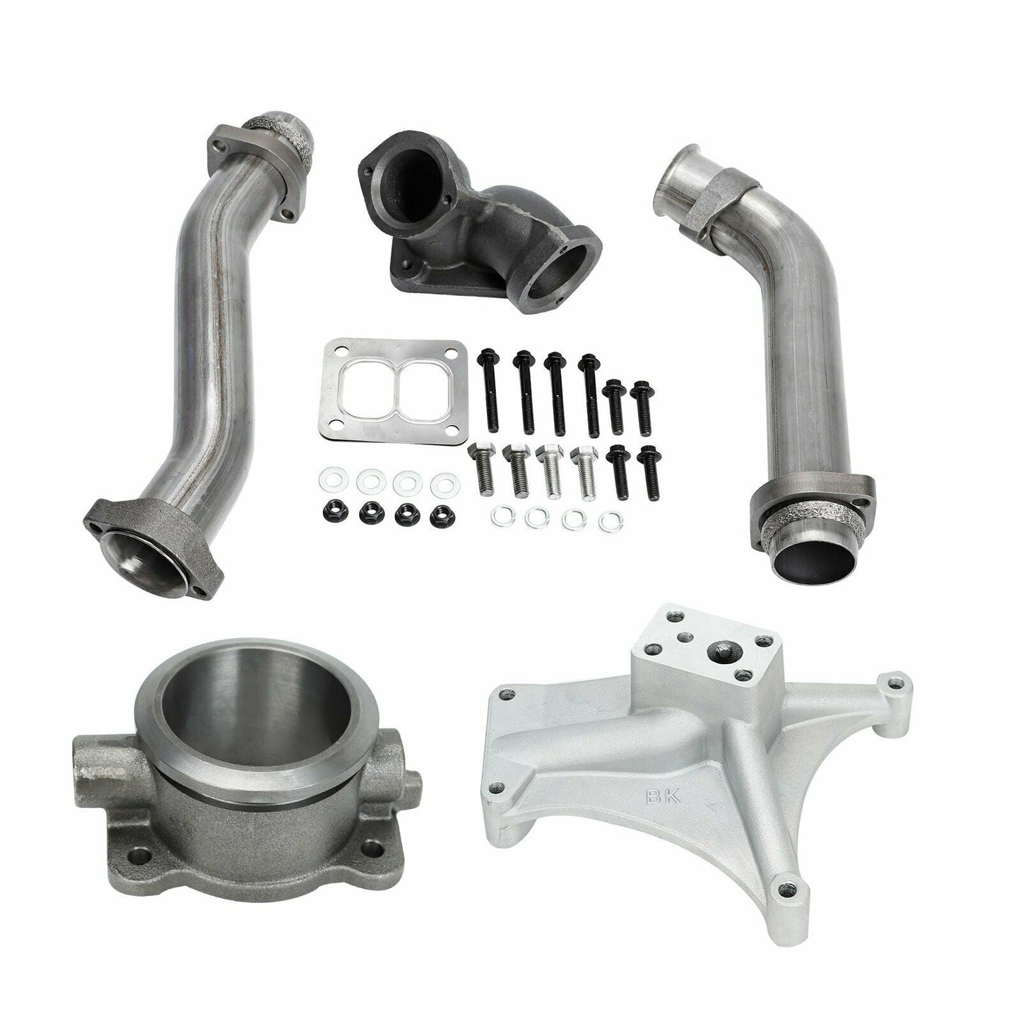 7.3L Powerstroke Turbo Up Pipe & Pedestal Kit – 1994.5–1997 Ford F-250/F-350