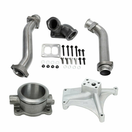 7.3L Powerstroke Turbo Up Pipe & Pedestal Kit – 1994.5–1997 Ford F-250/F-350