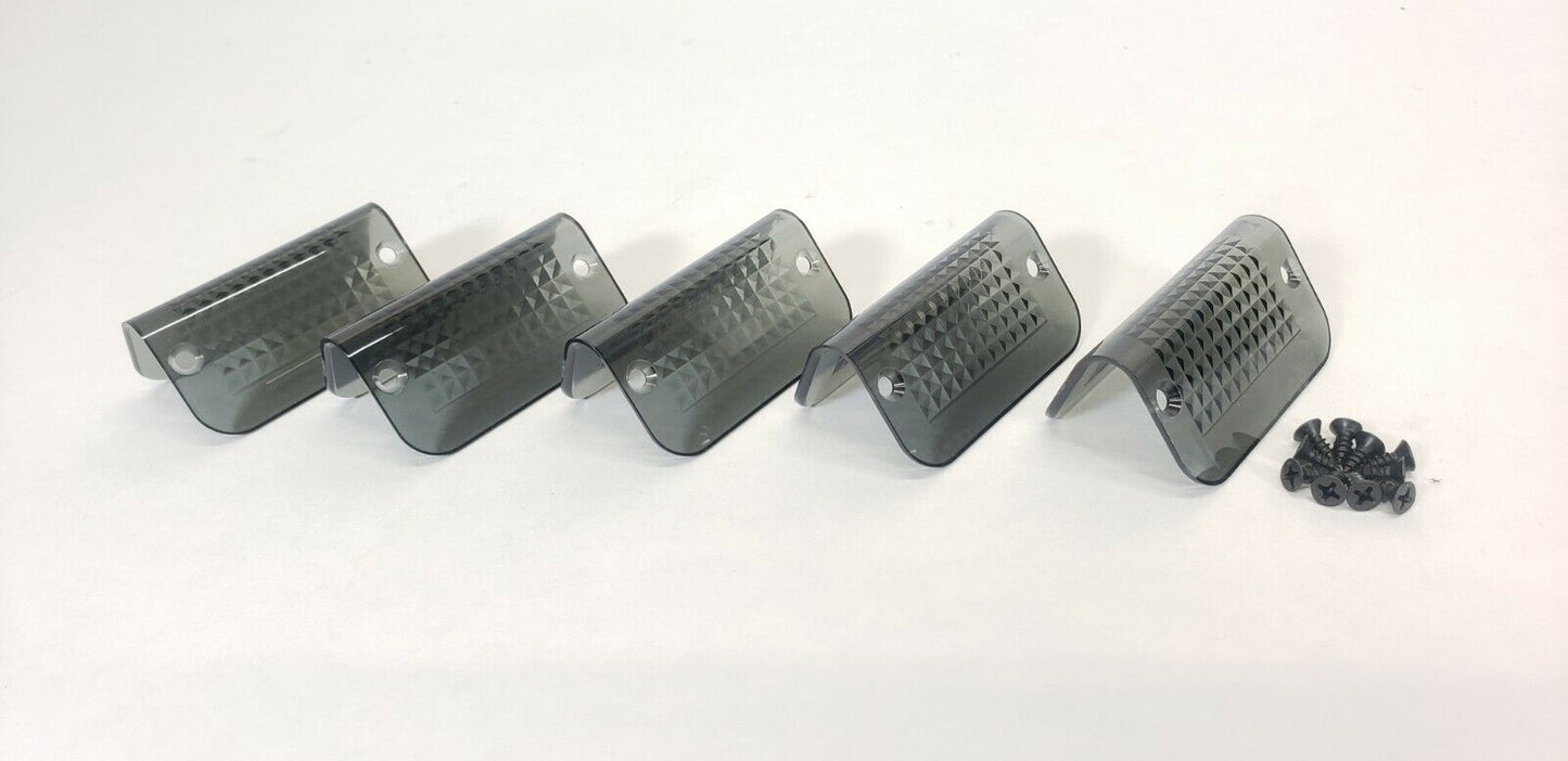 New Lund Moon Sun Cab Visor Replacement Light Lenses - Smoked