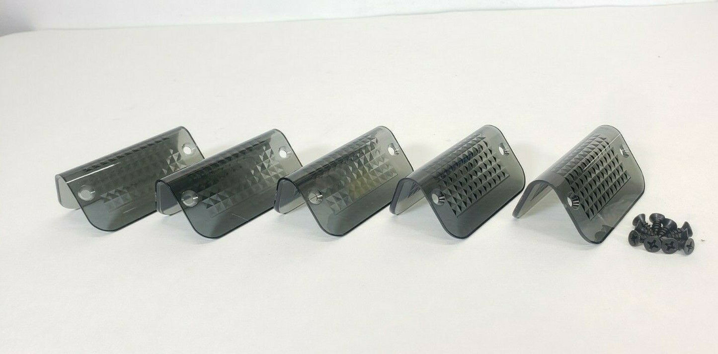 New Lund Moon Sun Cab Visor Replacement Light Lenses - Smoked