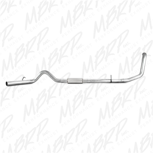(1998-2003) - MBRP 4" Turbo Back, Single Side, Ford Powerstroke 7.3L
