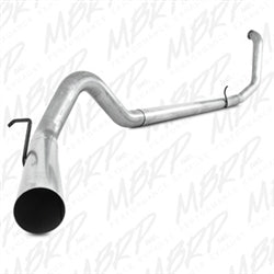 MBRP 4" Turbo Back, Single Side - No Muffler (1999-2003) Powerstroke