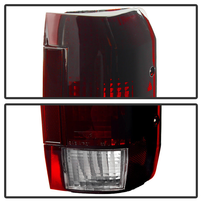 BLEM - (1980-1997) F-Series - Complete Performance Smoked Red Tail Lights