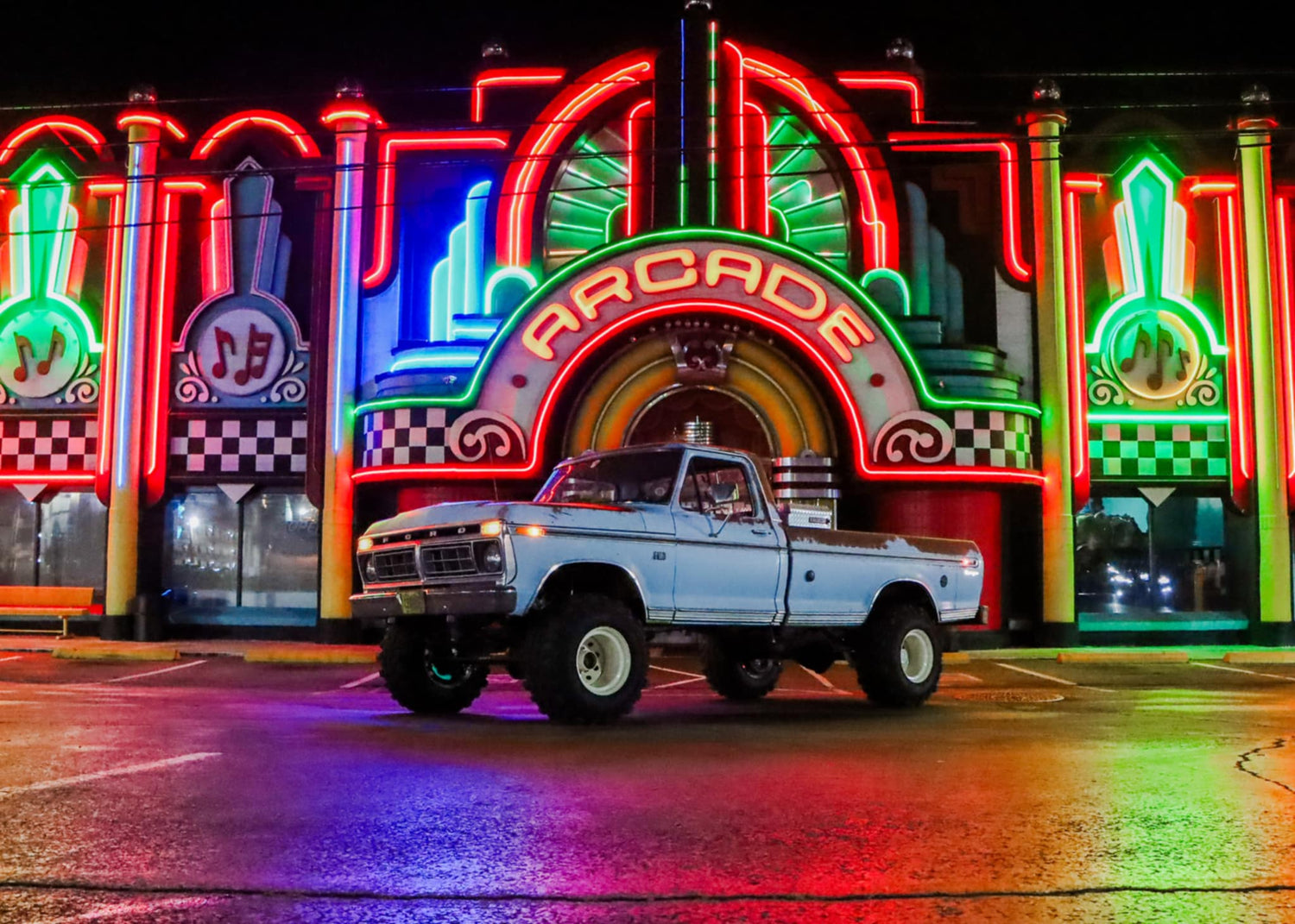 Garret's 1973 F250 Oklahoma Blues