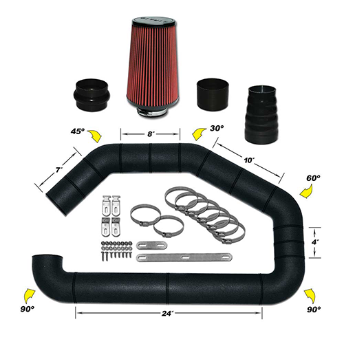 1992 - 1997 Custom Intakes and Piping