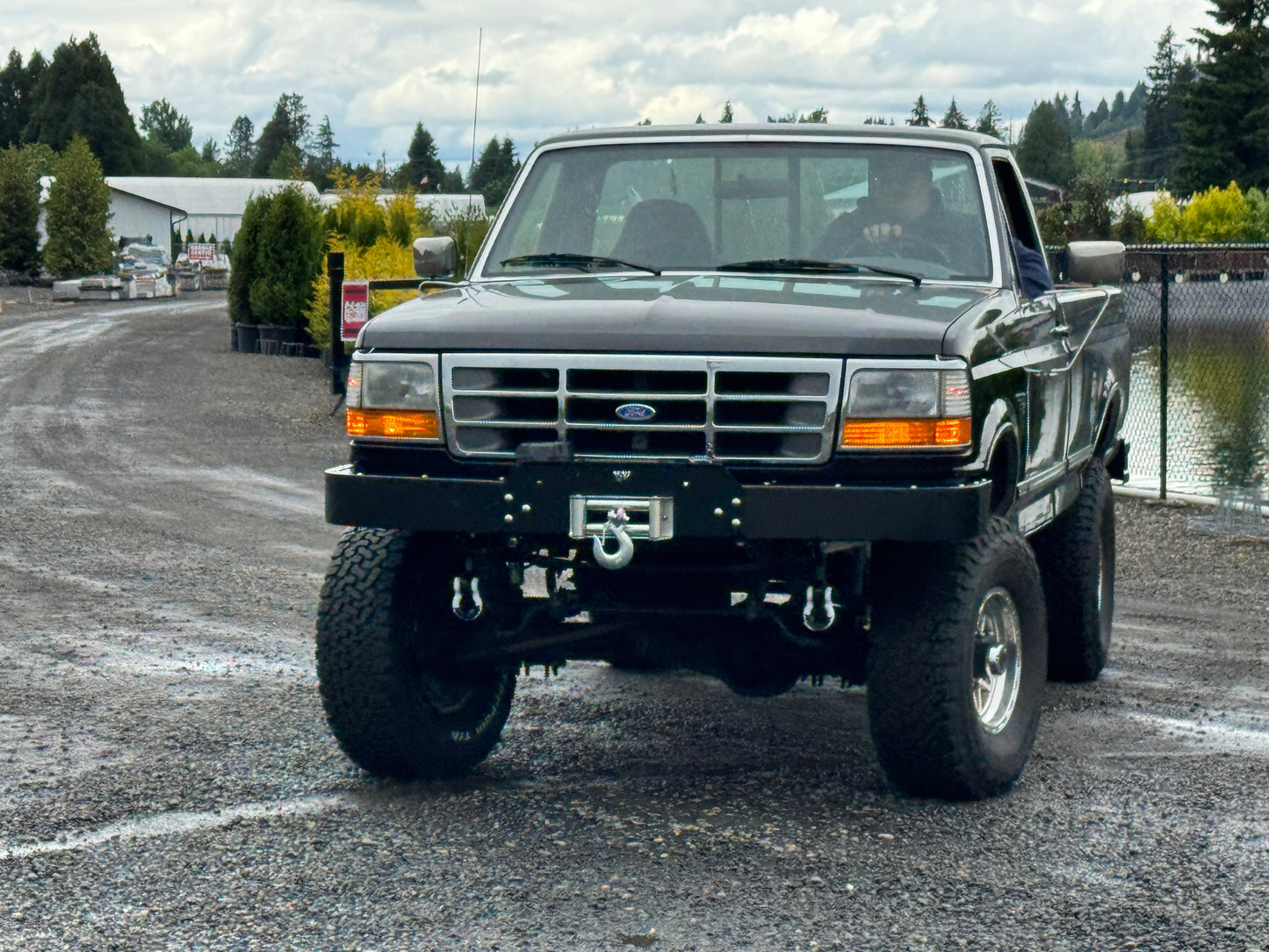 Engineered Vintage ‘GOAT' winch bumper - 1987-1997 Ford F-Series