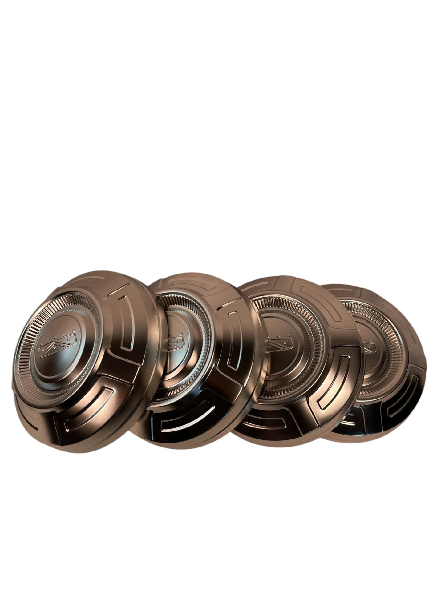 Solos MFG Stainless Steel Dog Dish Hubcaps – 1967–1979 Ford F-Series
