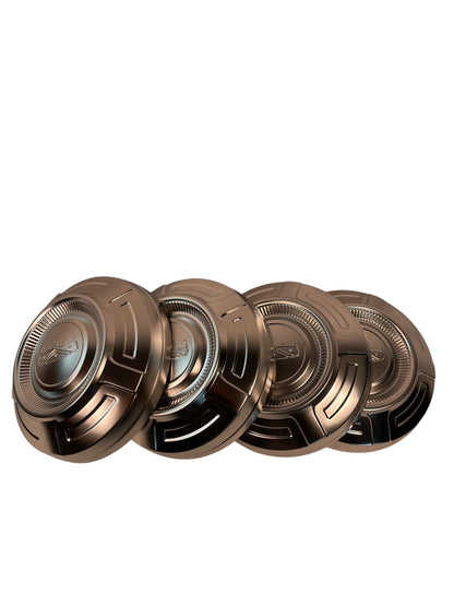 Solos MFG Stainless Steel Dog Dish Hubcaps – 1967–1979 Ford F-Series