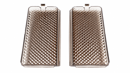 Complete Performance Door Lenses - Smoked - 1992-1997 Ford F-Series - BLEM