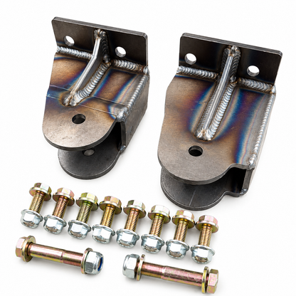 Carrick Customs Fabricated Twin Traction Beam Pivot Brackets - 1980-1997 Ford F-Series