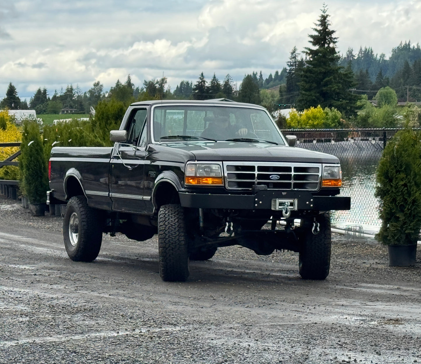 Engineered Vintage ‘GOAT' winch bumper - 1987-1997 Ford F-Series