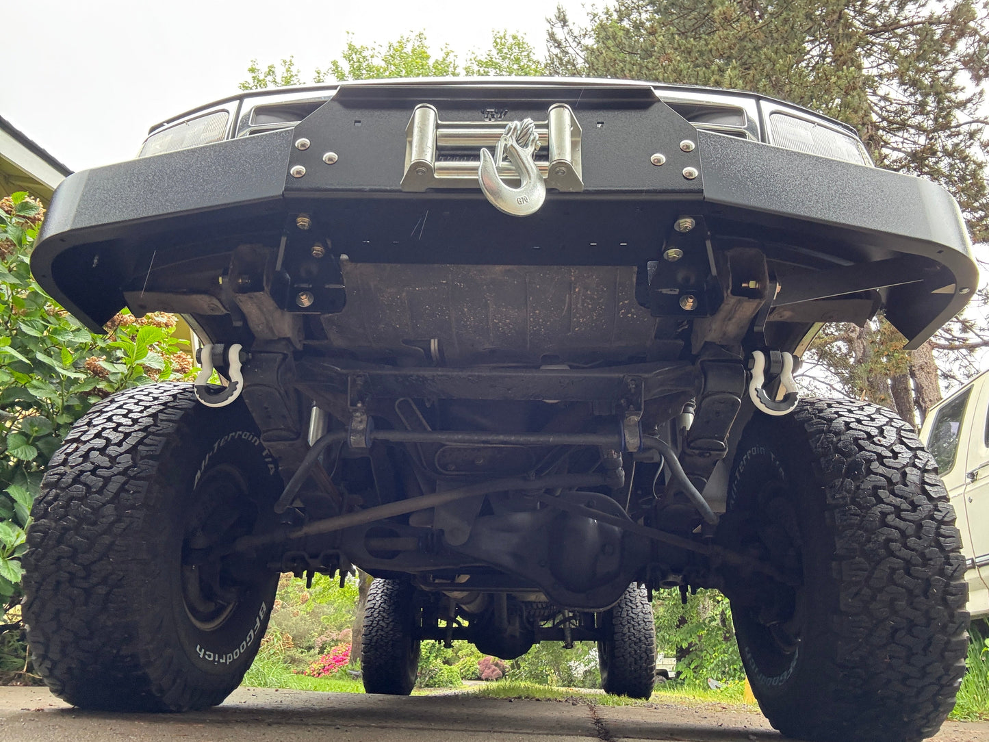 Engineered Vintage ‘GOAT' winch bumper - 1987-1997 Ford F-Series