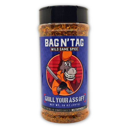 Grill Your Ass Off Bag N' Tag Wild Game Spice