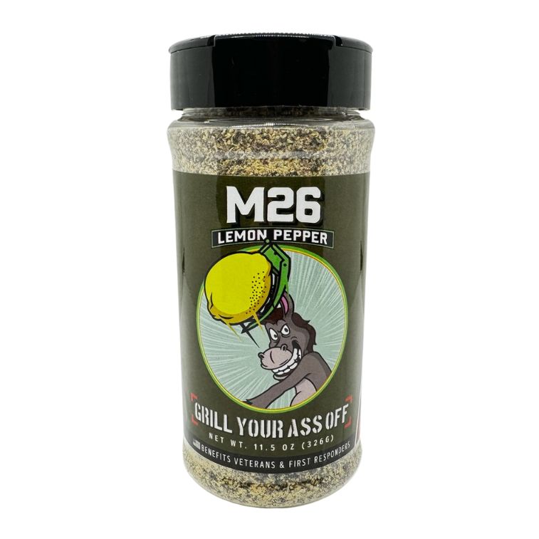 Grill Your Ass Off M26 Lemon Pepper