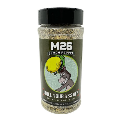 Grill Your Ass Off M26 Lemon Pepper