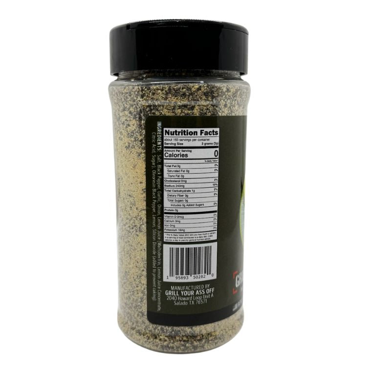 Grill Your Ass Off M26 Lemon Pepper