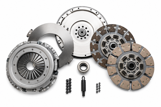 (1994-1997) - 7.3L - FULL Organic Dual Disc Clutch Kit - South Bend Clutch
