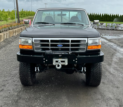 Engineered Vintage ‘GOAT' winch bumper - 1987-1997 Ford F-Series