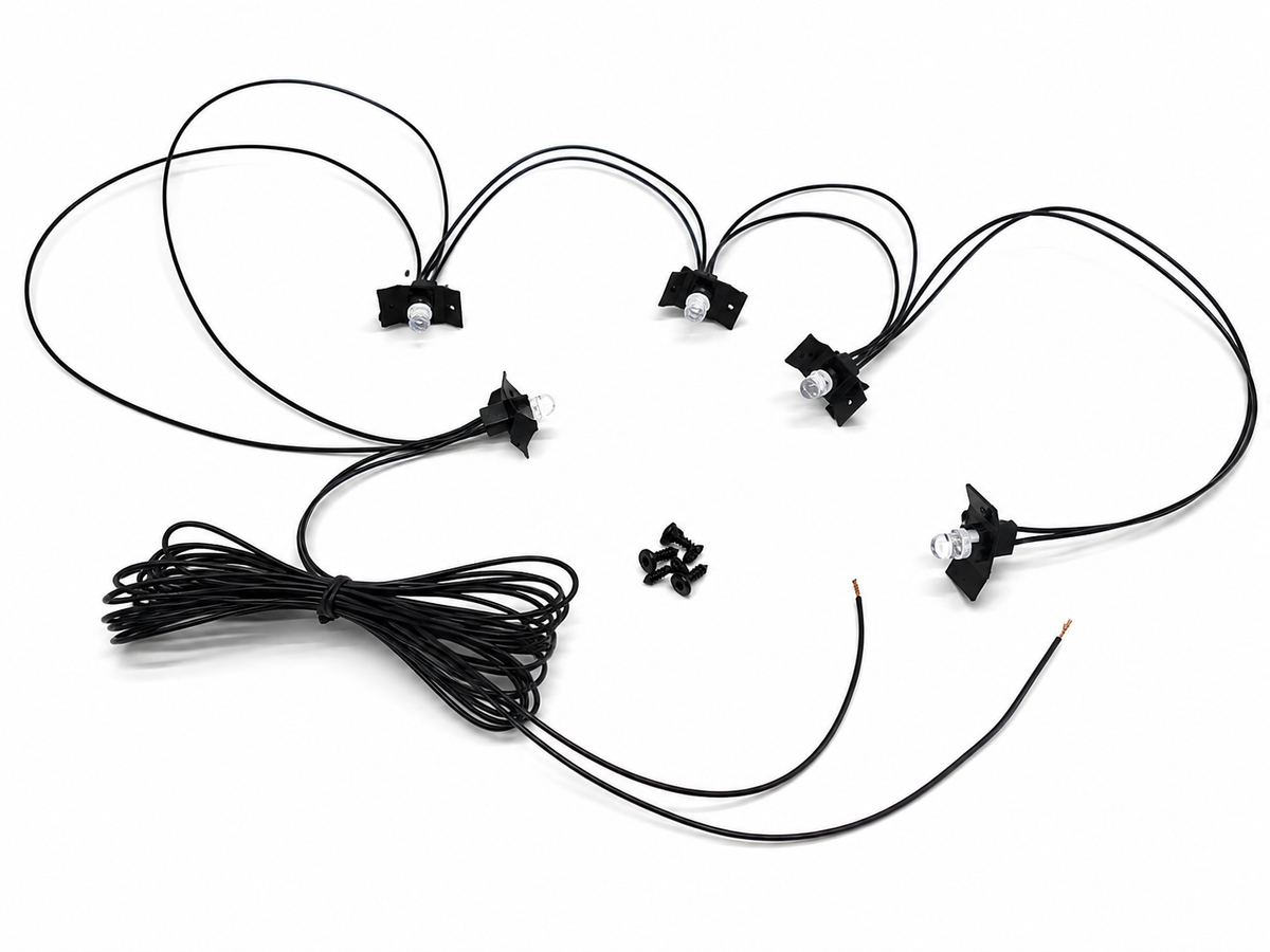 Complete Performance Lund Lighted Visor Replacement Harness w/LED Bulbs