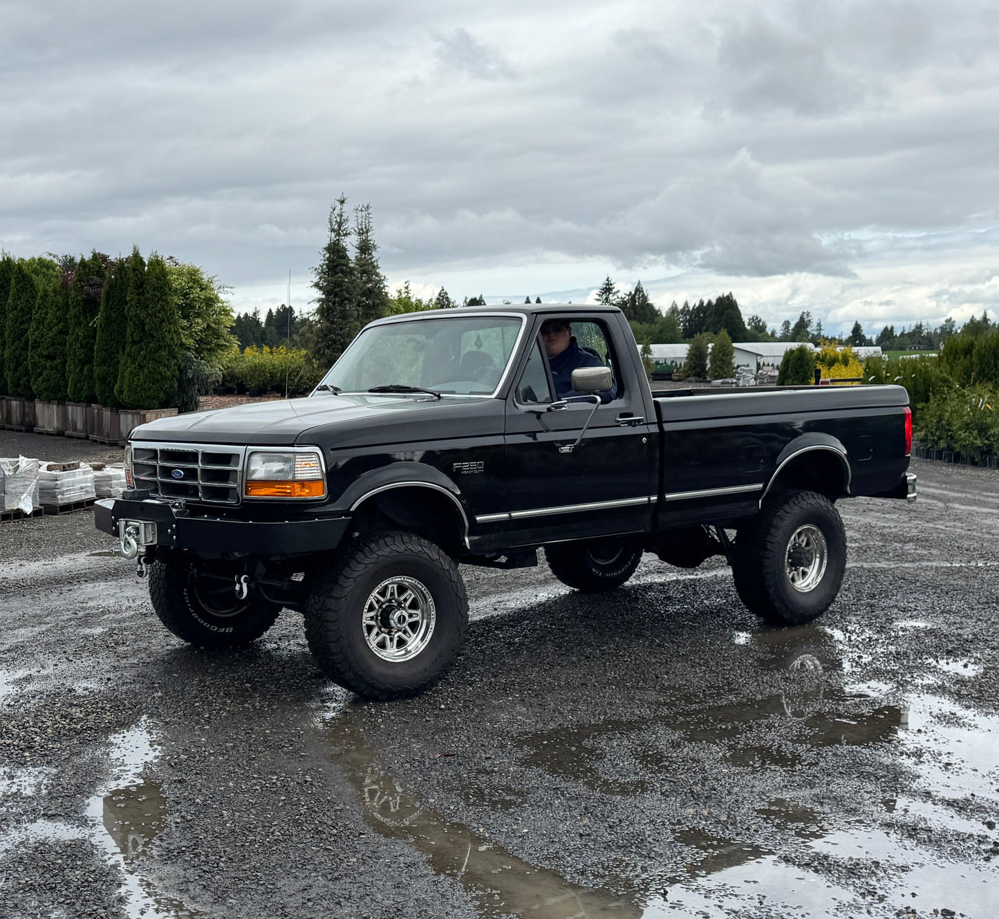 Engineered Vintage ‘GOAT' winch bumper - 1987-1997 Ford F-Series