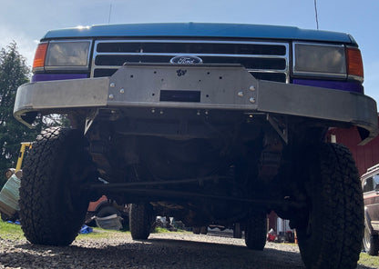 Engineered Vintage ‘GOAT' winch bumper - 1987-1997 Ford F-Series