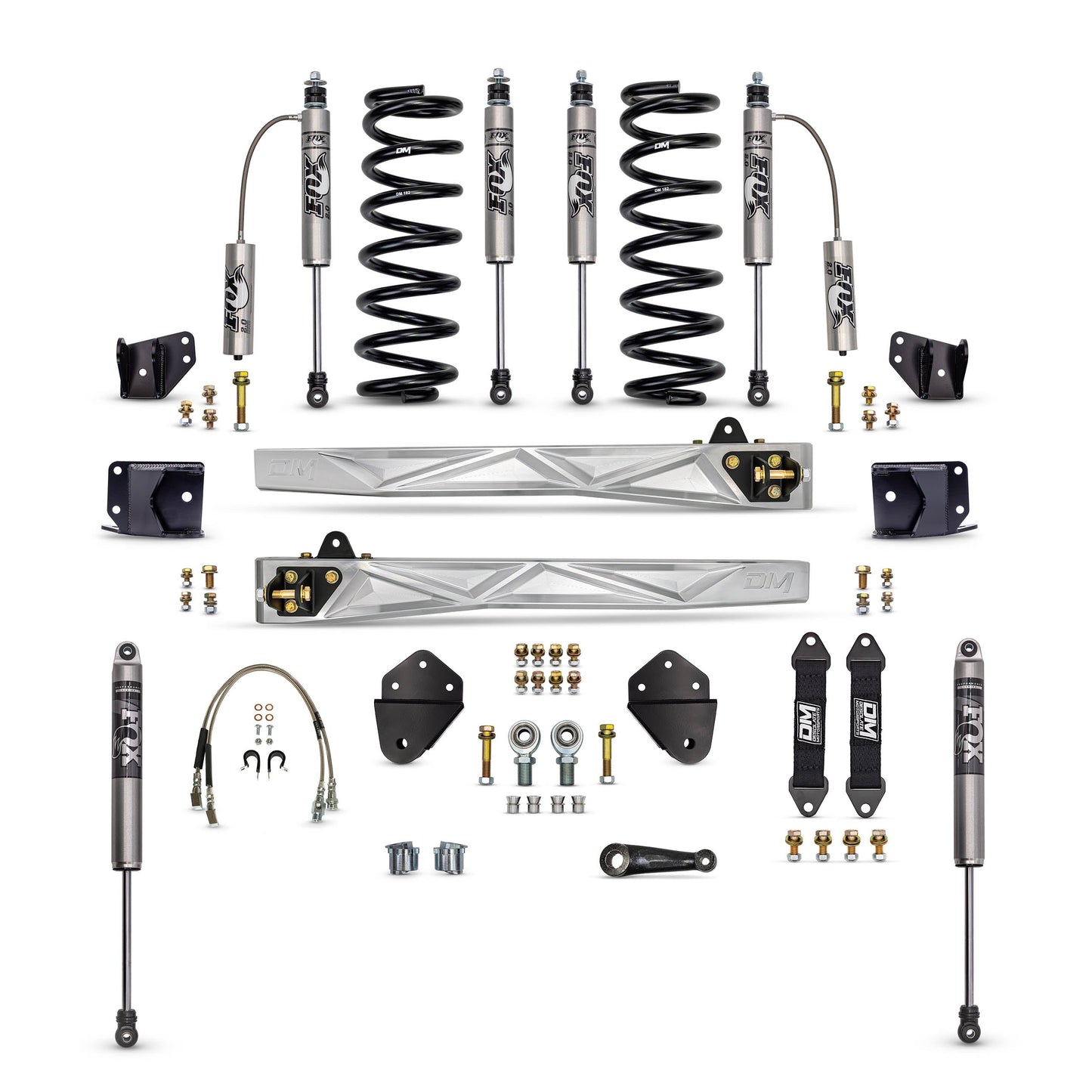 Desolate Motorsports 2" Performance Suspension System (Front & Rear) – 1980–1996 Ford F-Series