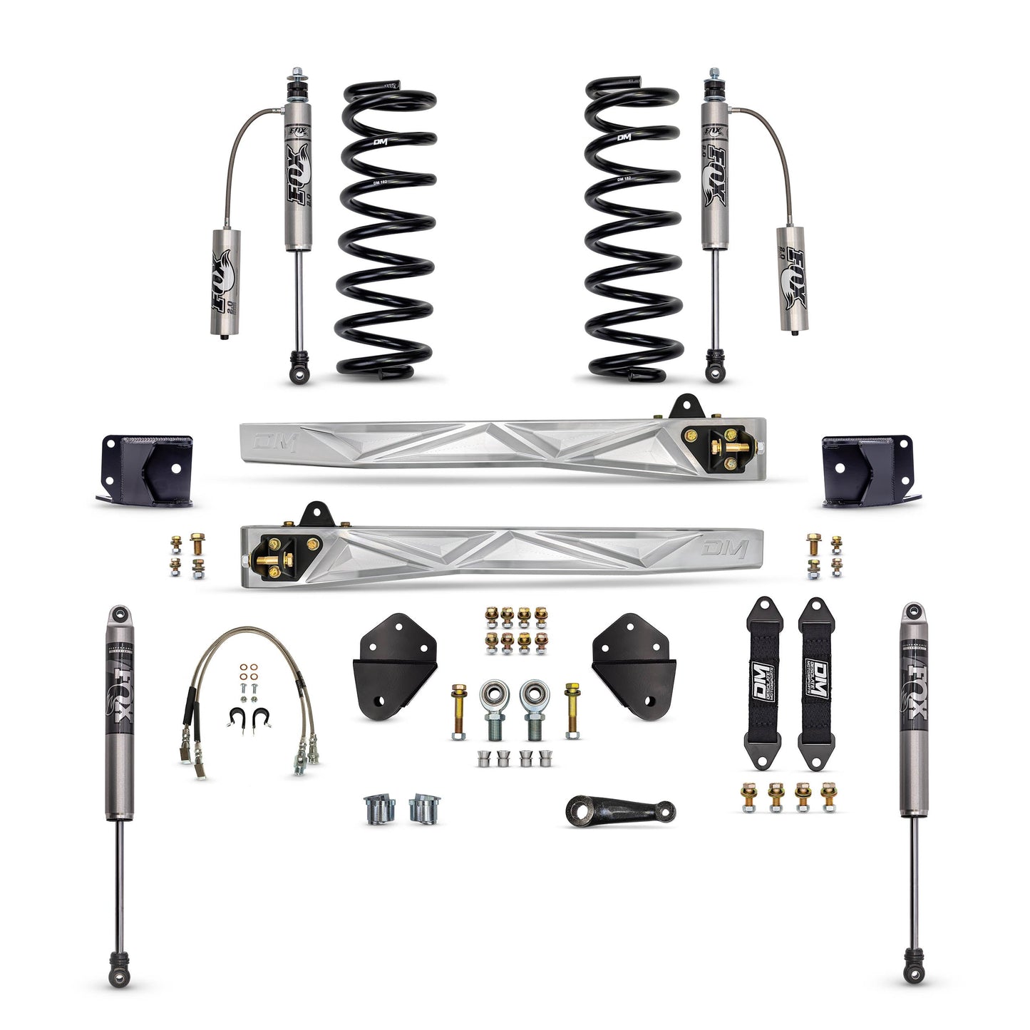 Desolate Motorsports 2" Performance Suspension System (Front & Rear) – 1980–1996 Ford F-Series