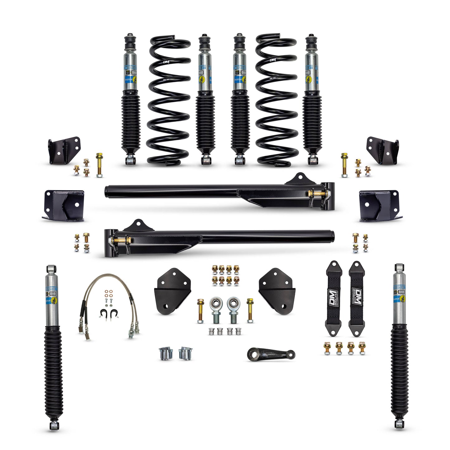 Desolate Motorsports 2" Performance Suspension System (Front & Rear) – 1980–1996 Ford F-Series