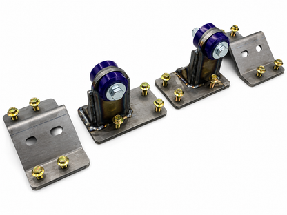 Carrick Customs Cummins Swap Motor Mounts 12v/24v/CR Cummins - 1999-2007 Ford F250/F350