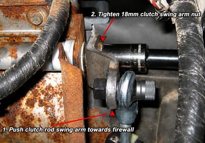 Complete Performance Ford Clutch Rod Repair - 1987-1997 Ford F-Series & Bronco