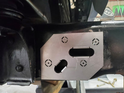 2wd to 4wd Front Frame Box Kit - 1992-1997 Ford F-Series
