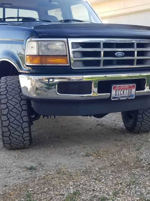 BLEM-Complete Performance OBS to 08-10 SuperDuty Bumper Conversion Brackets - 1992-1997 Ford F-Series & Bronco