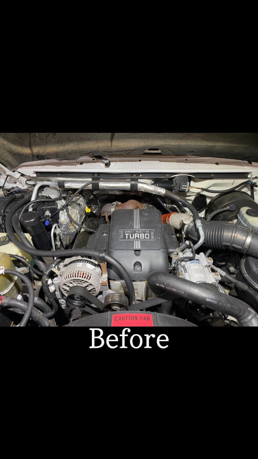 OBS Solutions Heater Hose Relocation Kit - 1994-1997 Ford F-Series