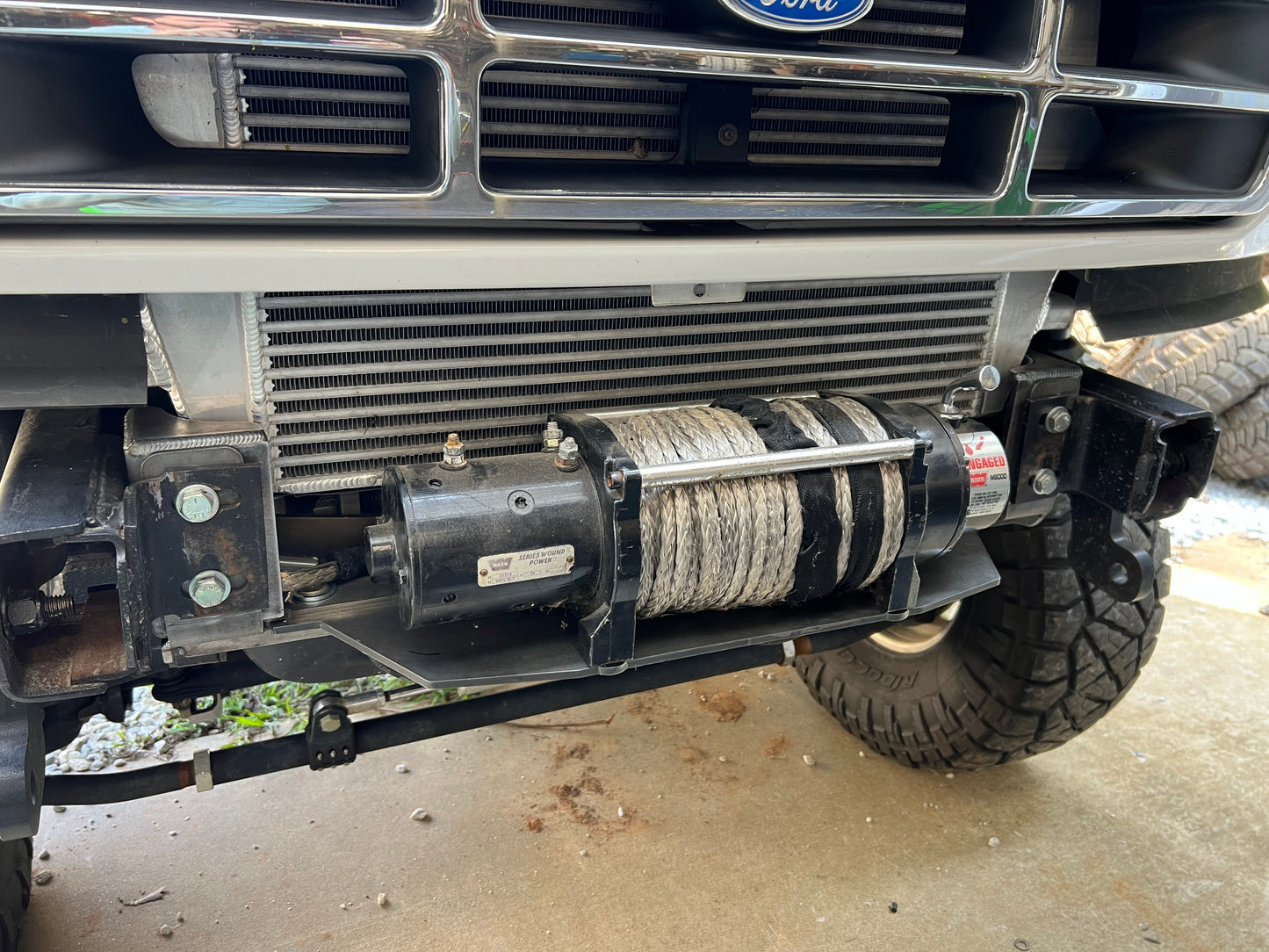 OBS Ford Hidden Winch Mount (CP)