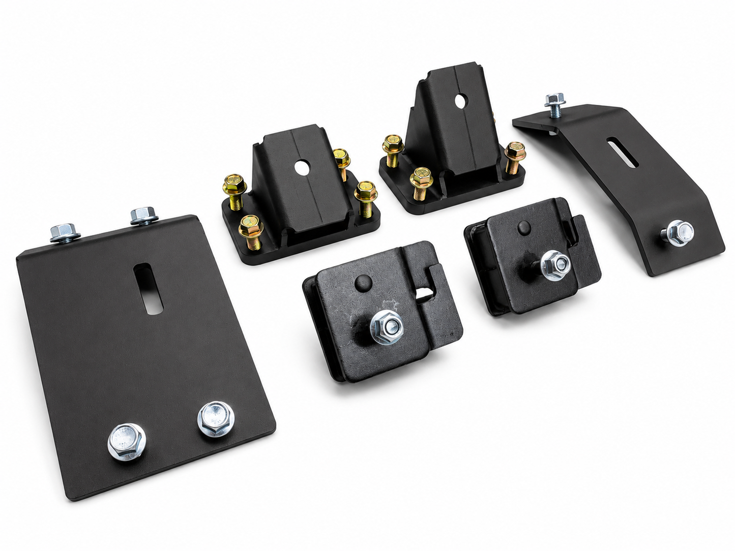 Carrick Customs Cummins Swap Motor Mounts 1st Gen Style 12v/24v/CR Cummins - 1980-1997 Ford F-Series