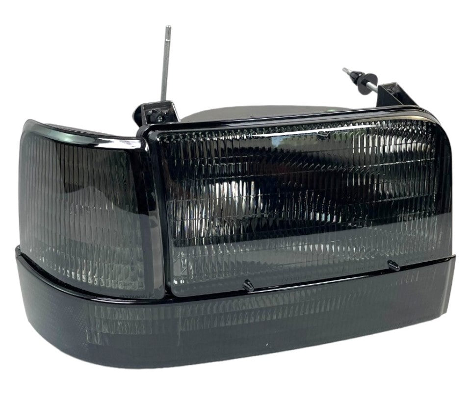 Smoked Diffused Headlight Kit - (92-97 F-Series and Bronco)