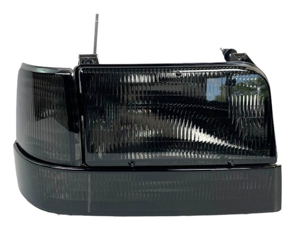 Smoked Diffused Headlight Kit - (92-97 F-Series and Bronco)