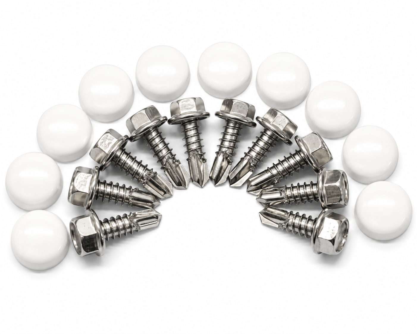 Complete Performance Lund Sun Visor Mounting Hardware Stainless Screws - 1992-1997 Ford F-Series & Bronco