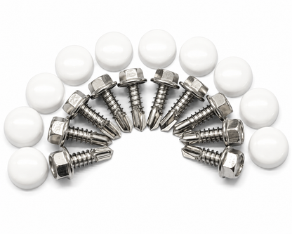 Complete Performance Lund Sun Visor Mounting Hardware Stainless Screws - 1992-1997 Ford F-Series & Bronco