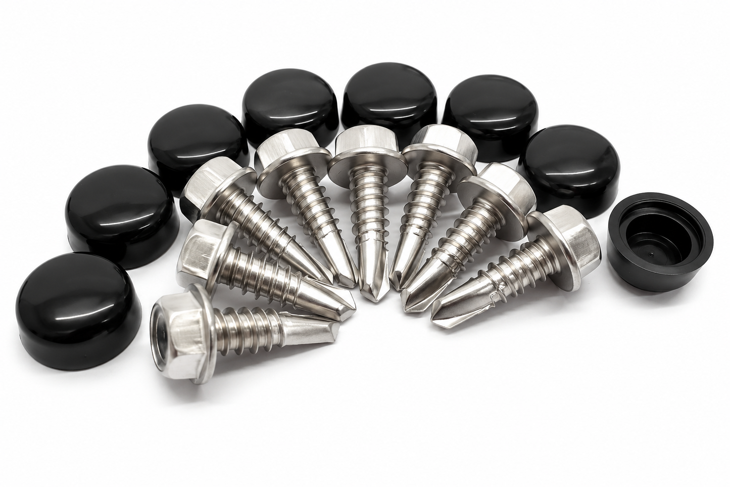 Complete Performance Lund Sun Visor Mounting Hardware Stainless Screws - 1992-1997 Ford F-Series & Bronco
