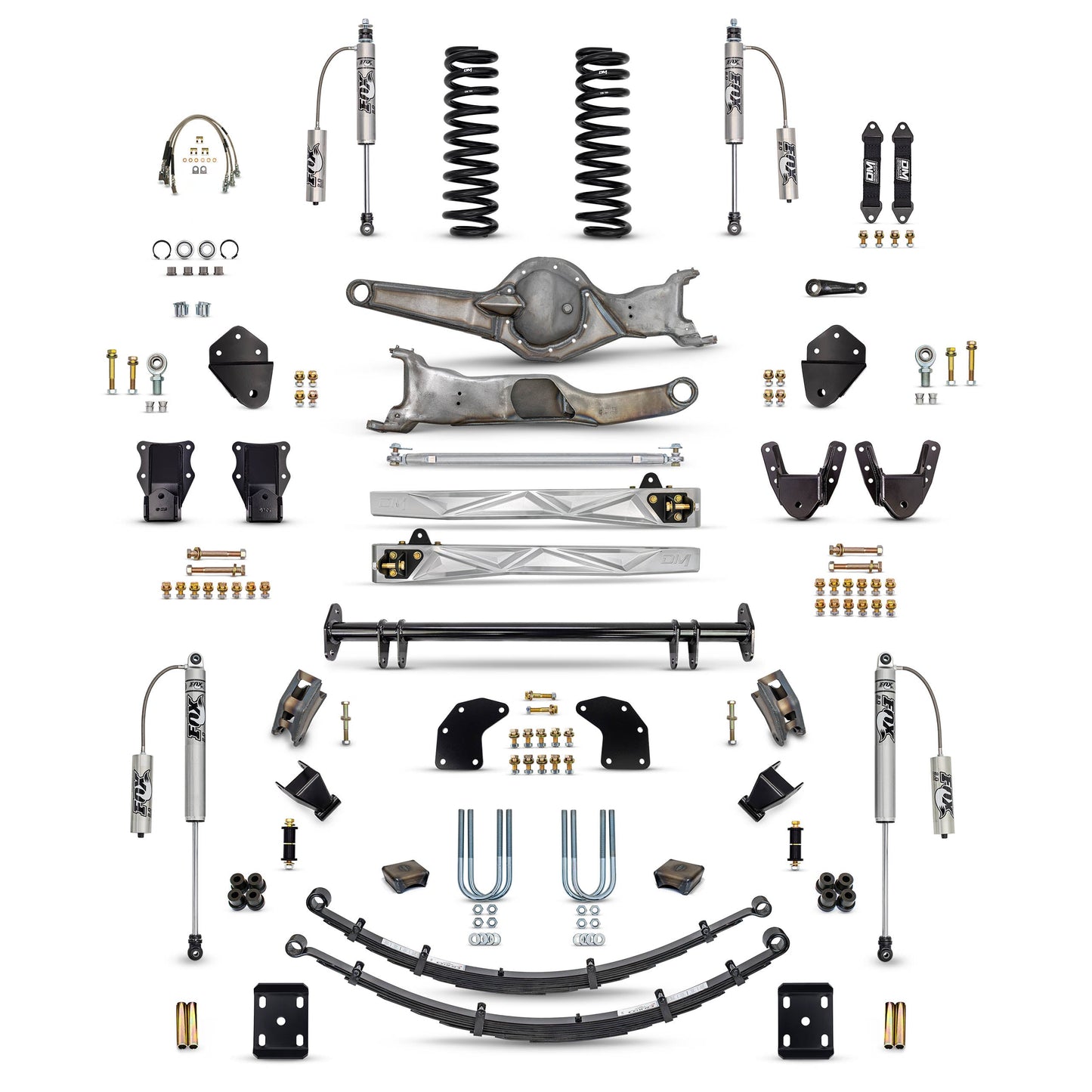 Desolate Motorsports 4" Mid-Travel Suspension System – 1980–1997 Ford F-Series