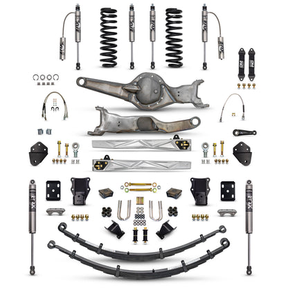 Desolate Motorsports 4" Mid-Travel "BETTER" Suspension System (Front & Rear) – 1980–1996 Ford F-Series