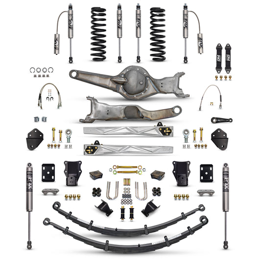 Desolate Motorsports 4" Mid-Travel "BETTER" Suspension System (Front & Rear) – 1980–1996 Ford F-Series