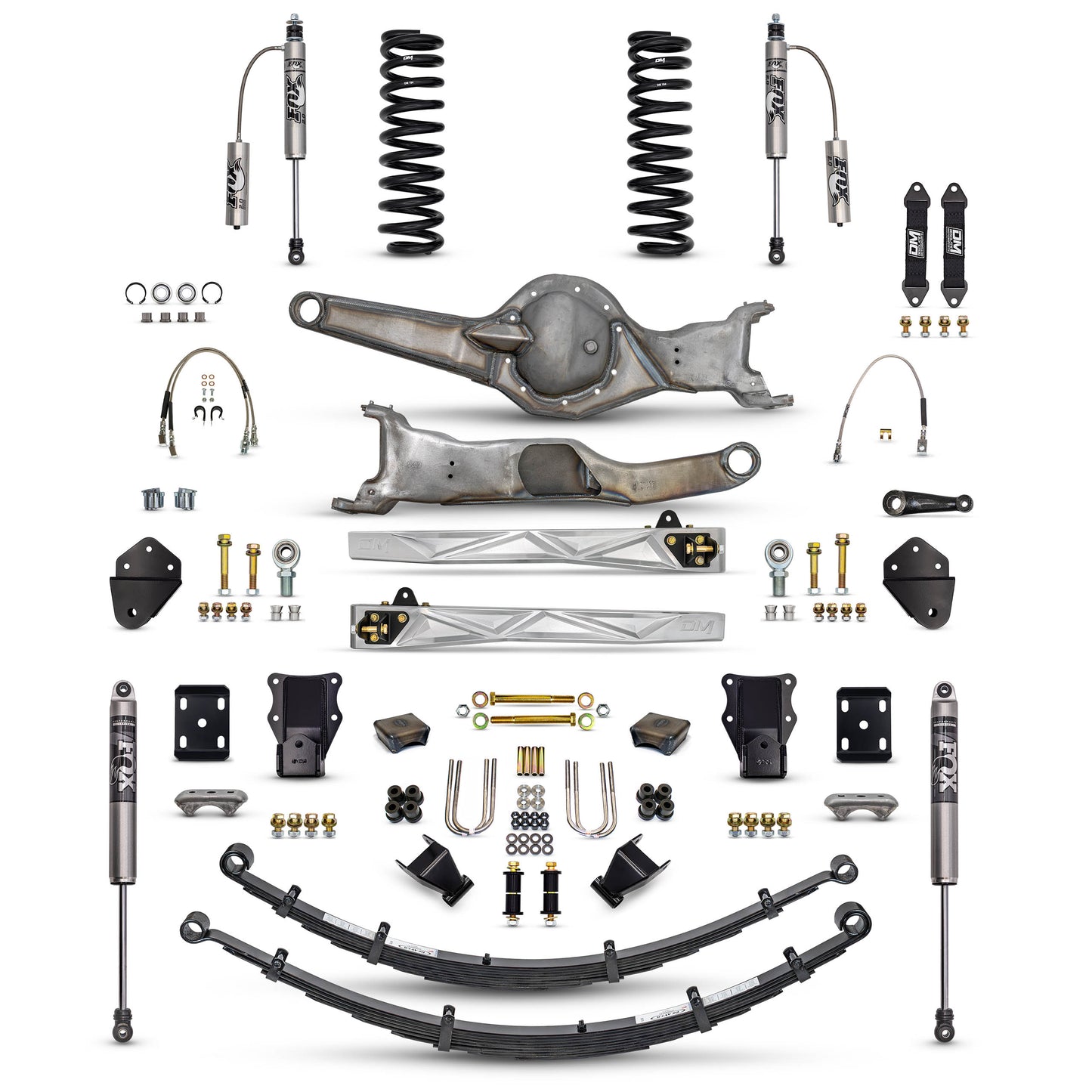Desolate Motorsports 4" Mid-Travel "BETTER" Suspension System (Front & Rear) – 1980–1996 Ford F-Series